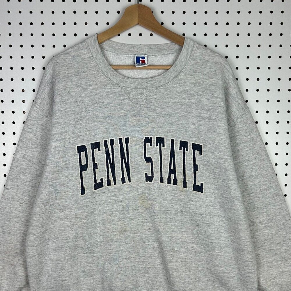 Penn State Nittany Lions Crewneck Sweatshirt XL Russell‎ Athletic USA Worn 90s